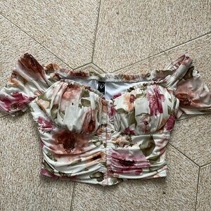 Floral Off-Shoulder Top